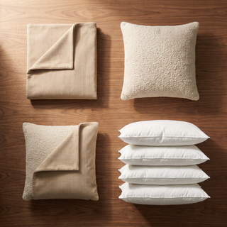 Room Refresh – Corduroy & Bouclé Cover Pairs with 4 Inserts