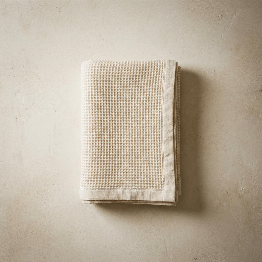 Japanese Style Cotton Waffle Throw – studio