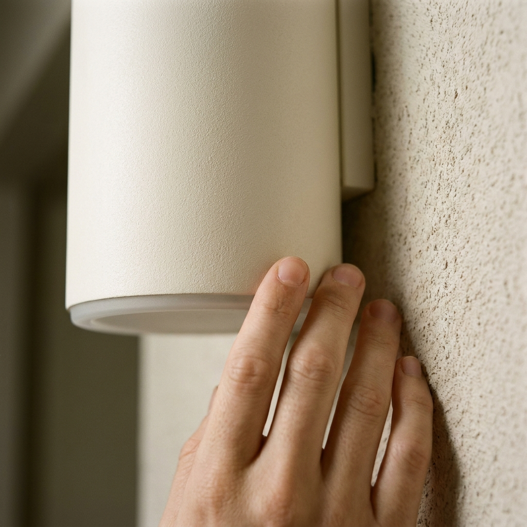 Wireless Motion Sensor Wall Light – detail close-up