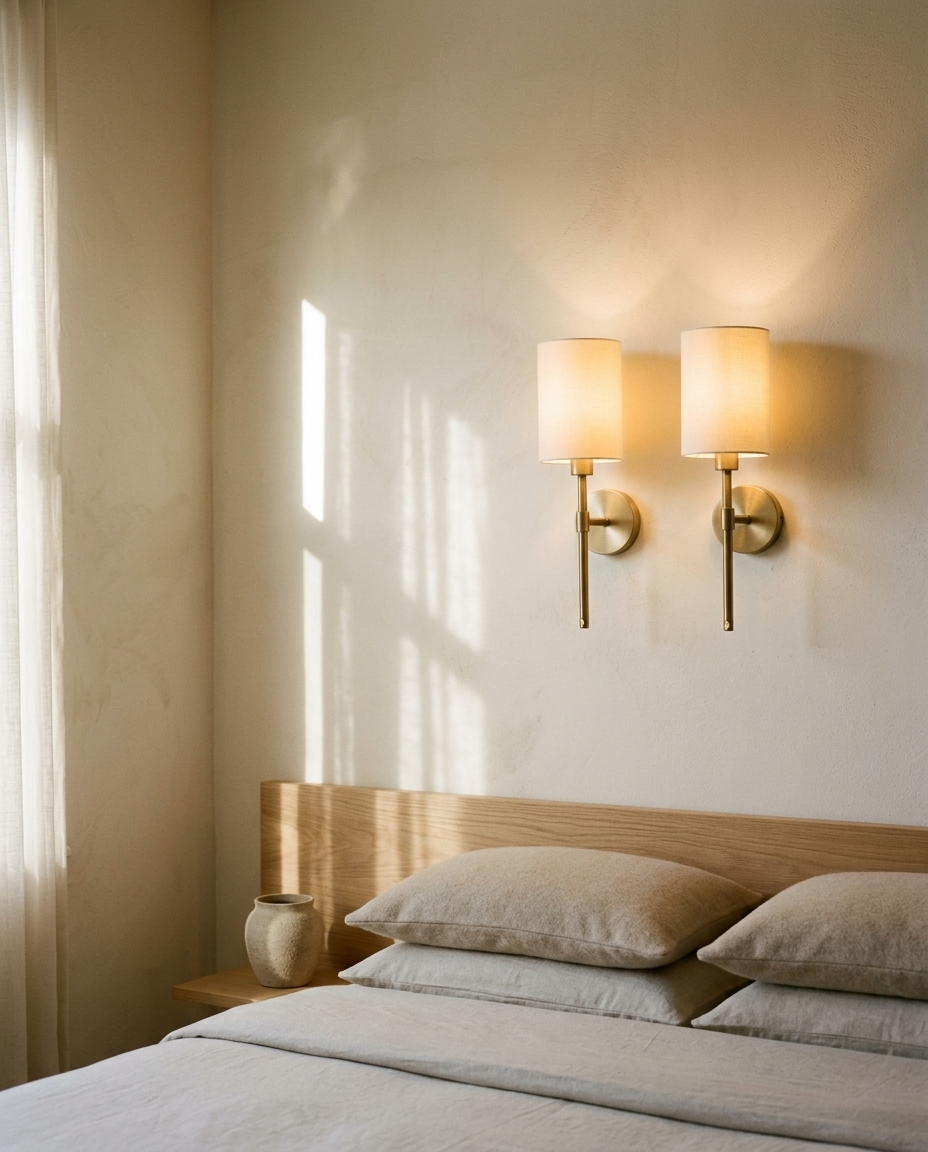 Rechargeable Wall Sconces Set of 2 – in the room