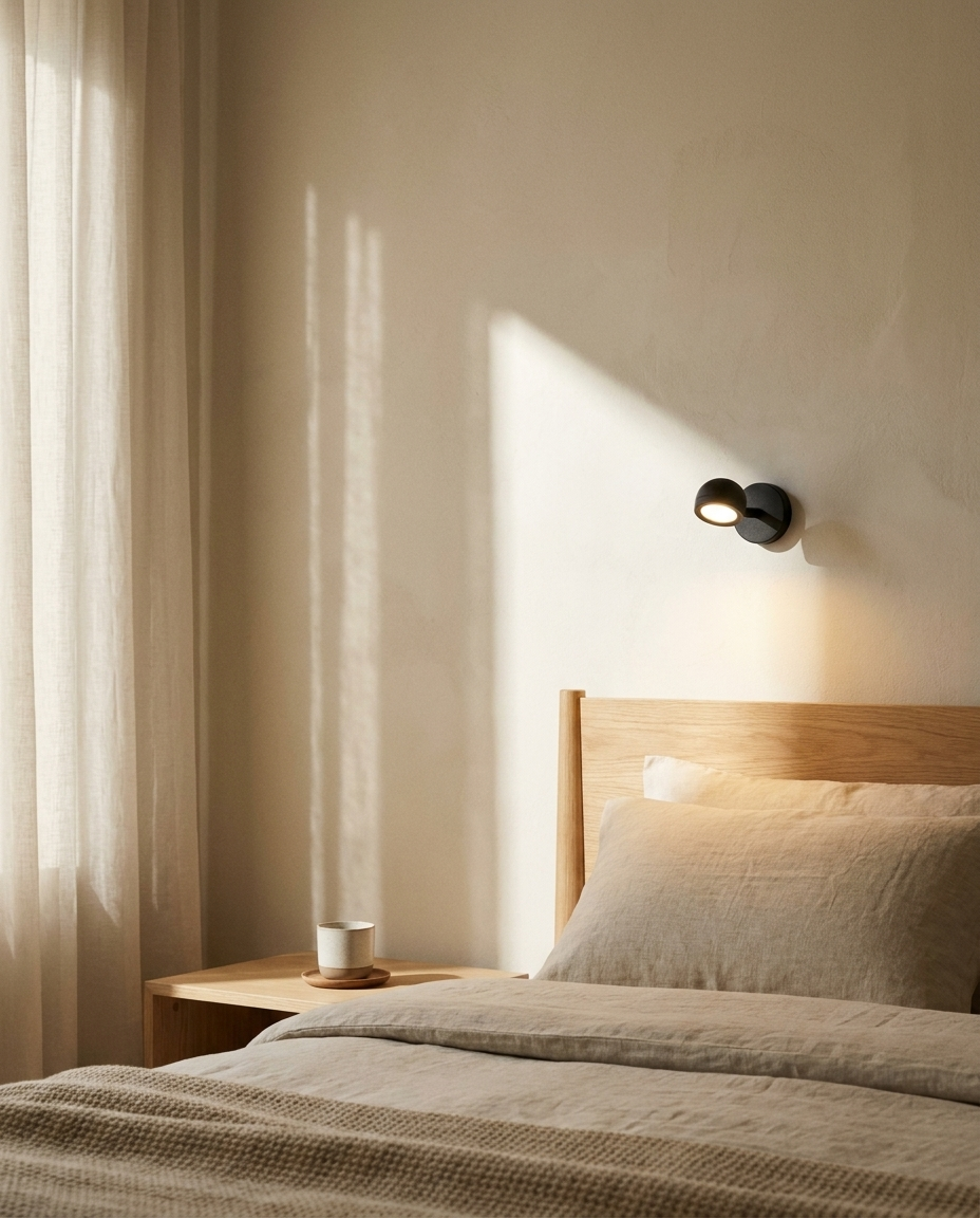 Wireless Wall Sconce Set – in the room