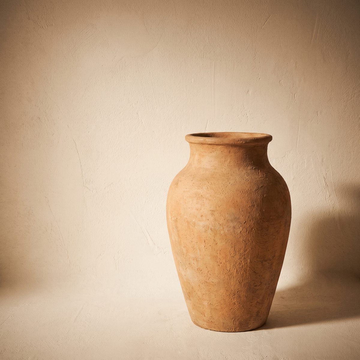 Large Terracotta Ceramic Vase – studio