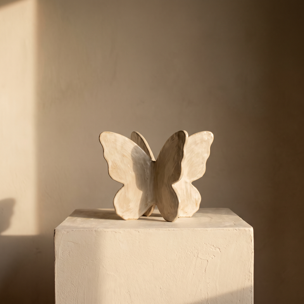 Wabi Sabi Butterfly Vase – studio