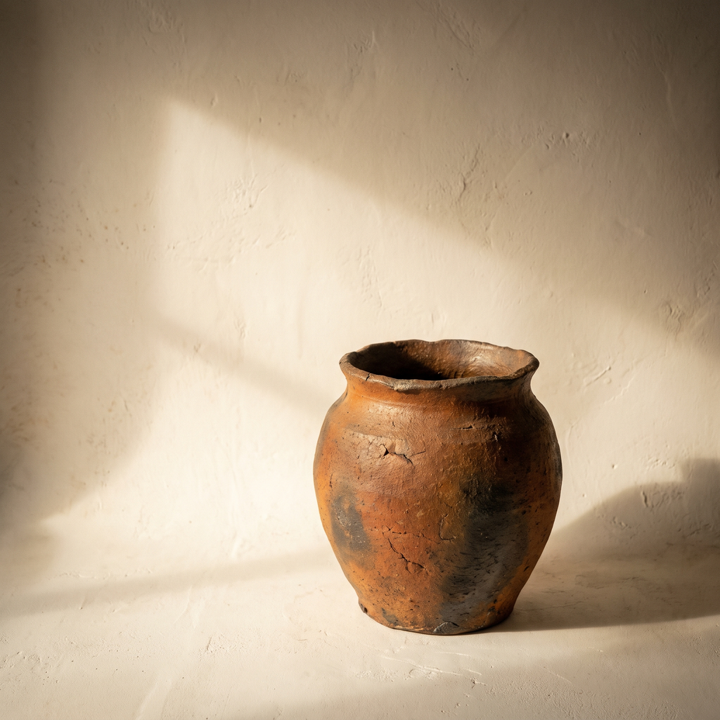 Ceramic Wabi Sabi Flowerpot Vase – studio