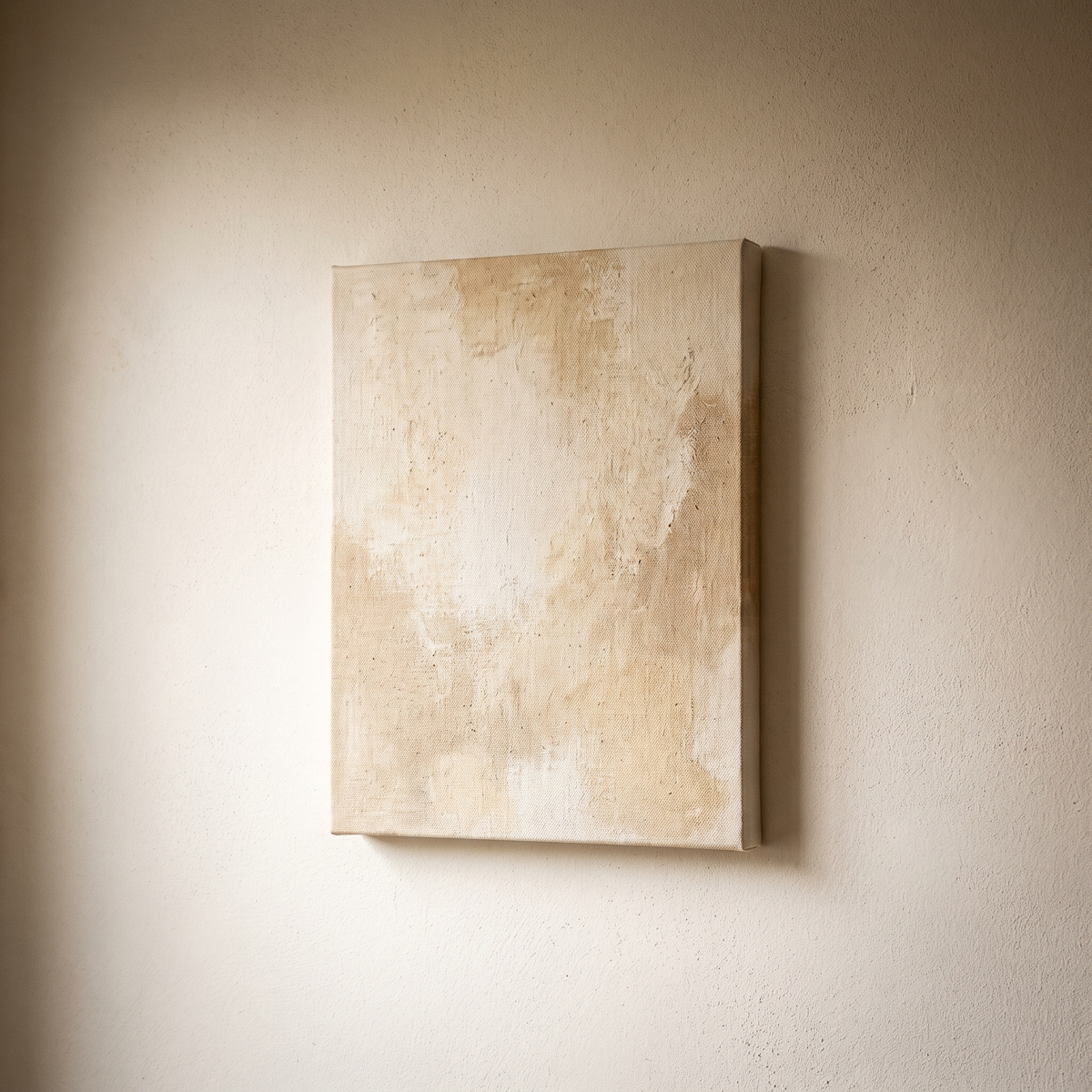 Wabi Sabi Neutral Textured Canvas – studio
