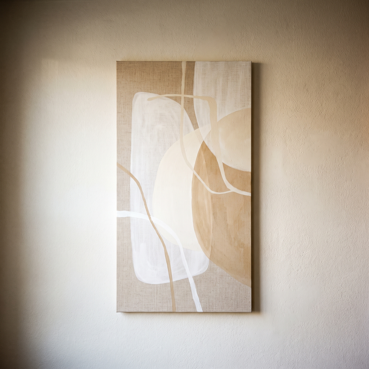 Extra Large Minimalist Abstract Canvas – studio