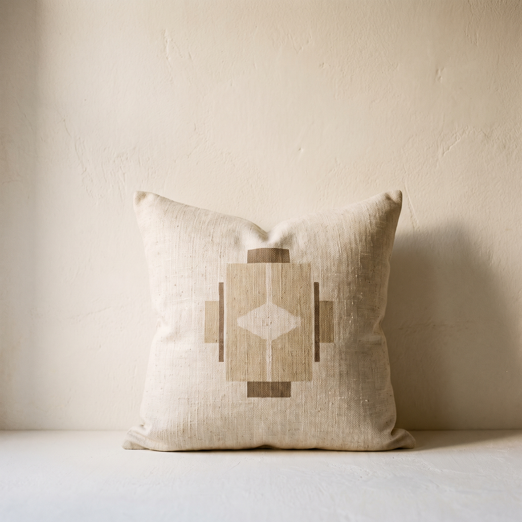 Linen Art Cushion Cover – studio