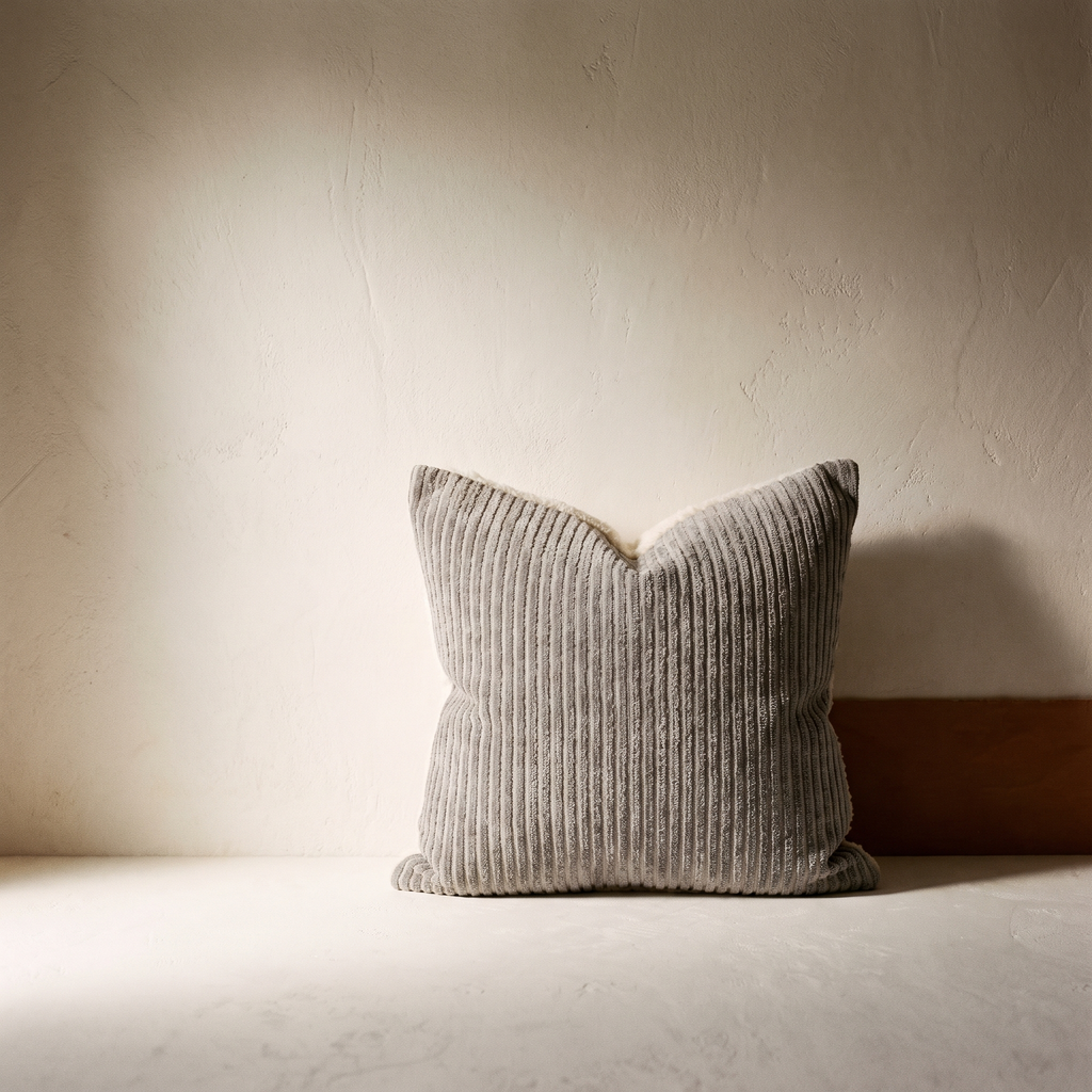 Chenille Striped Pillow Cover 18x18 – studio