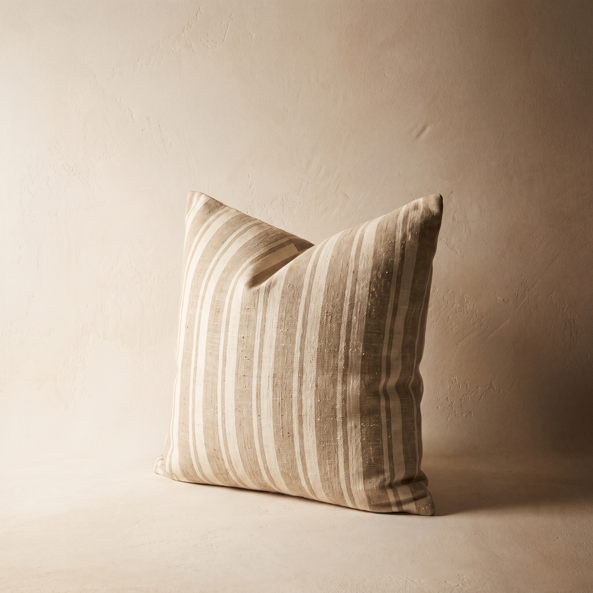 Striped Linen Cushion Cover – studio