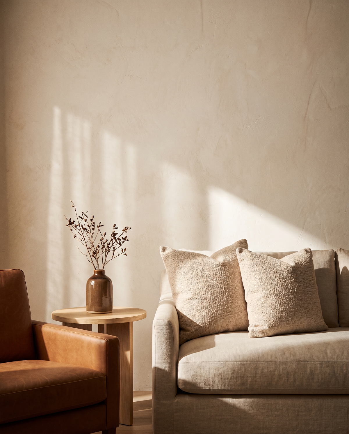 Solid Boucle Pillow Covers – in the room