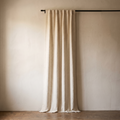 Faux Linen Blackout Curtains 63-96 Inches – studio