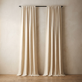 Cream Blackout Curtains Set of 2 – studio
