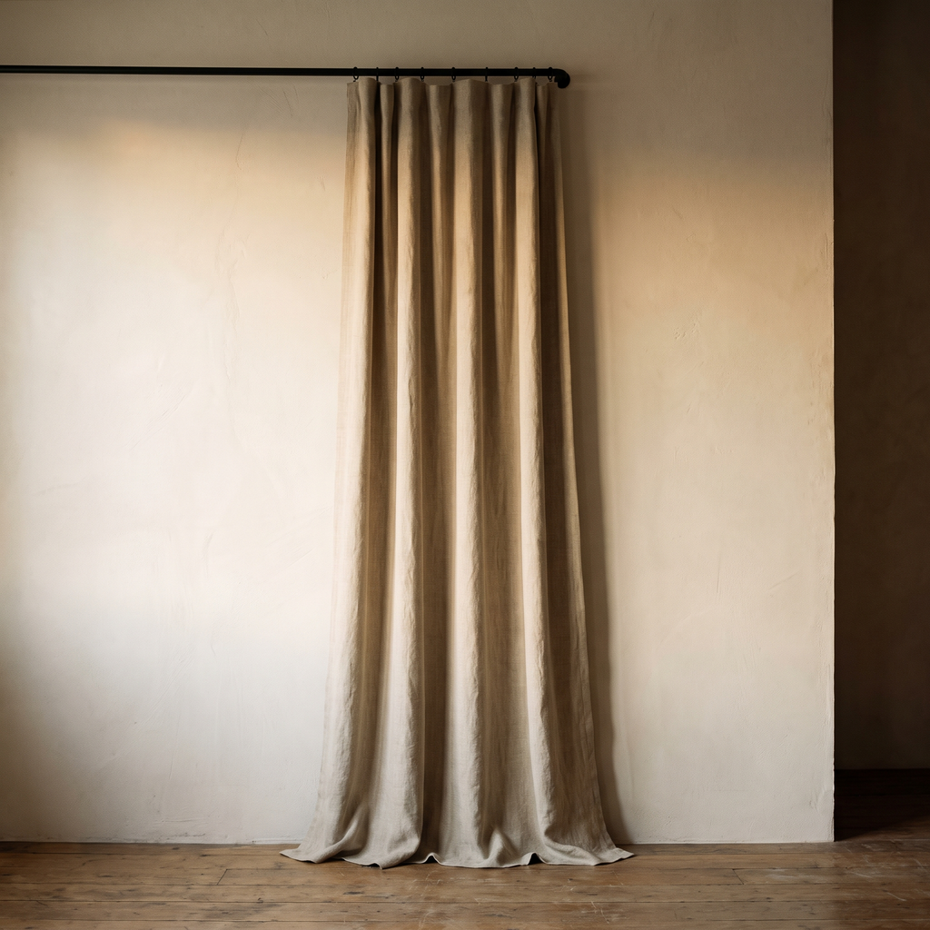 Vintage Full Blackout Curtains – studio