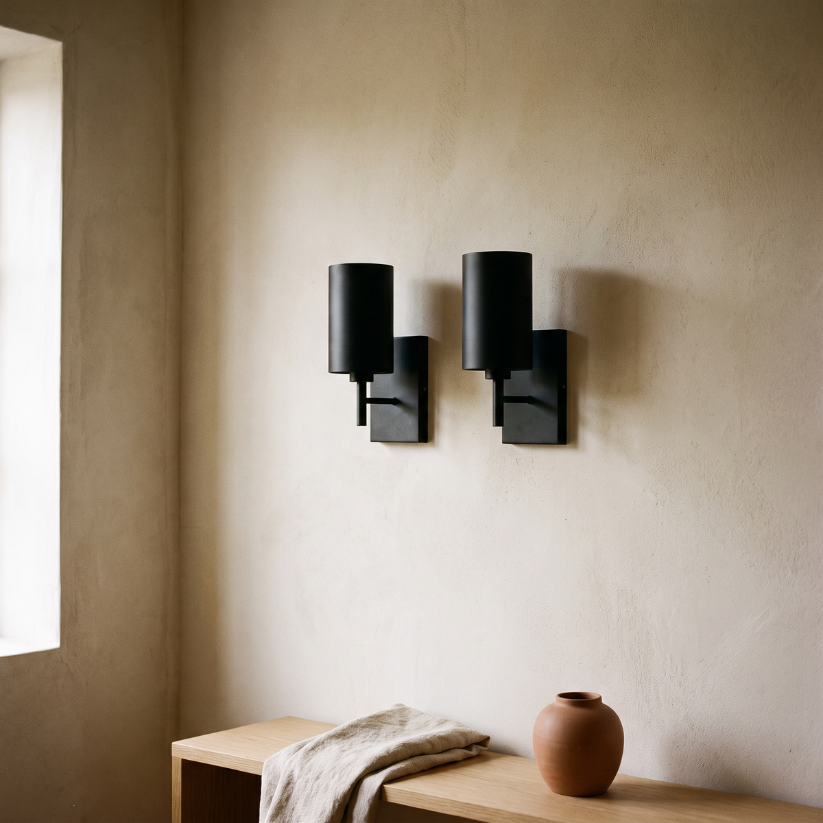 Battery Wall Sconces Set of 2 – studio