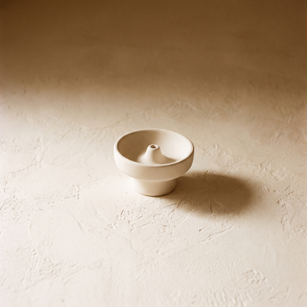 Minimalist Ceramic Incense Burner – studio
