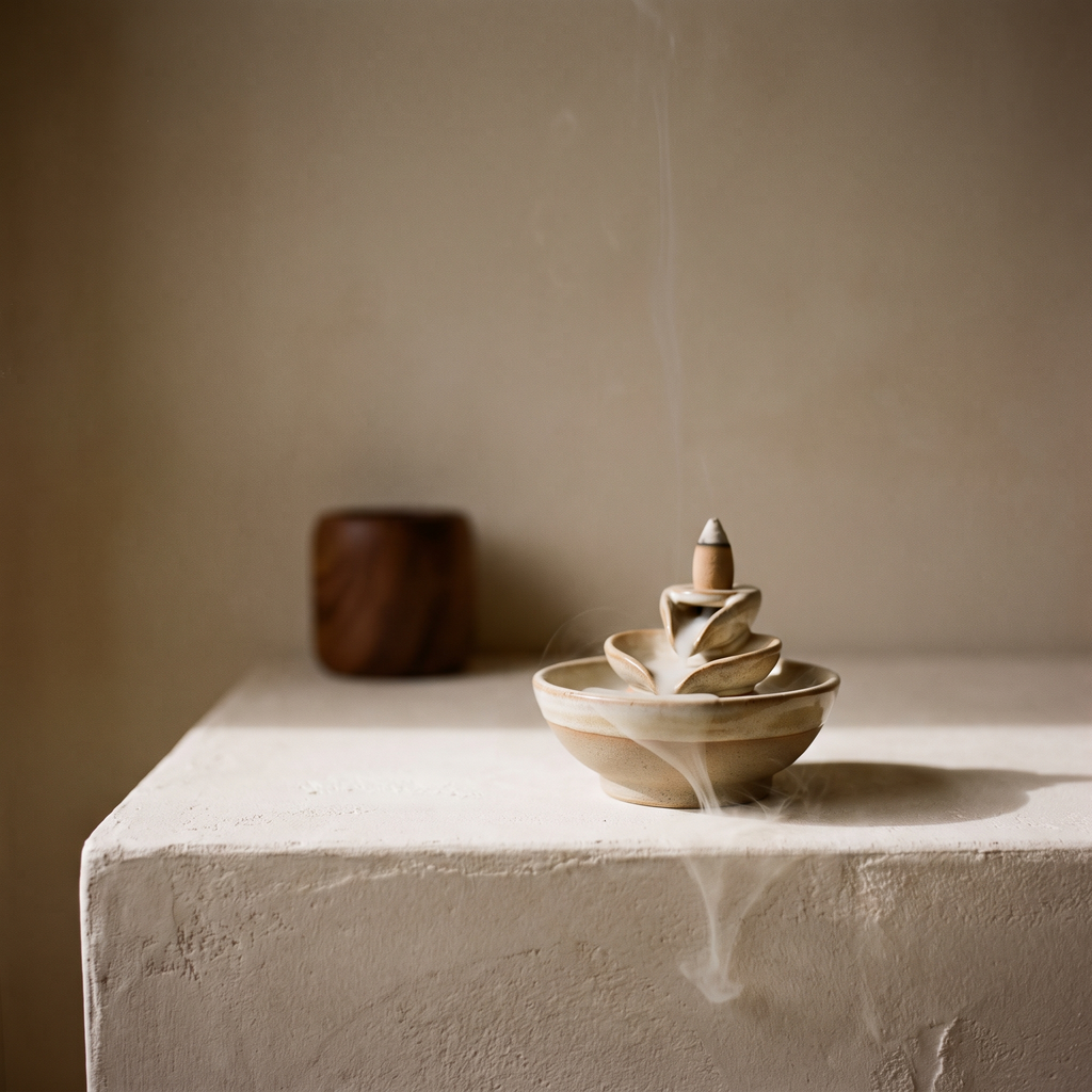 Ceramic Waterfall Incense Burner – studio