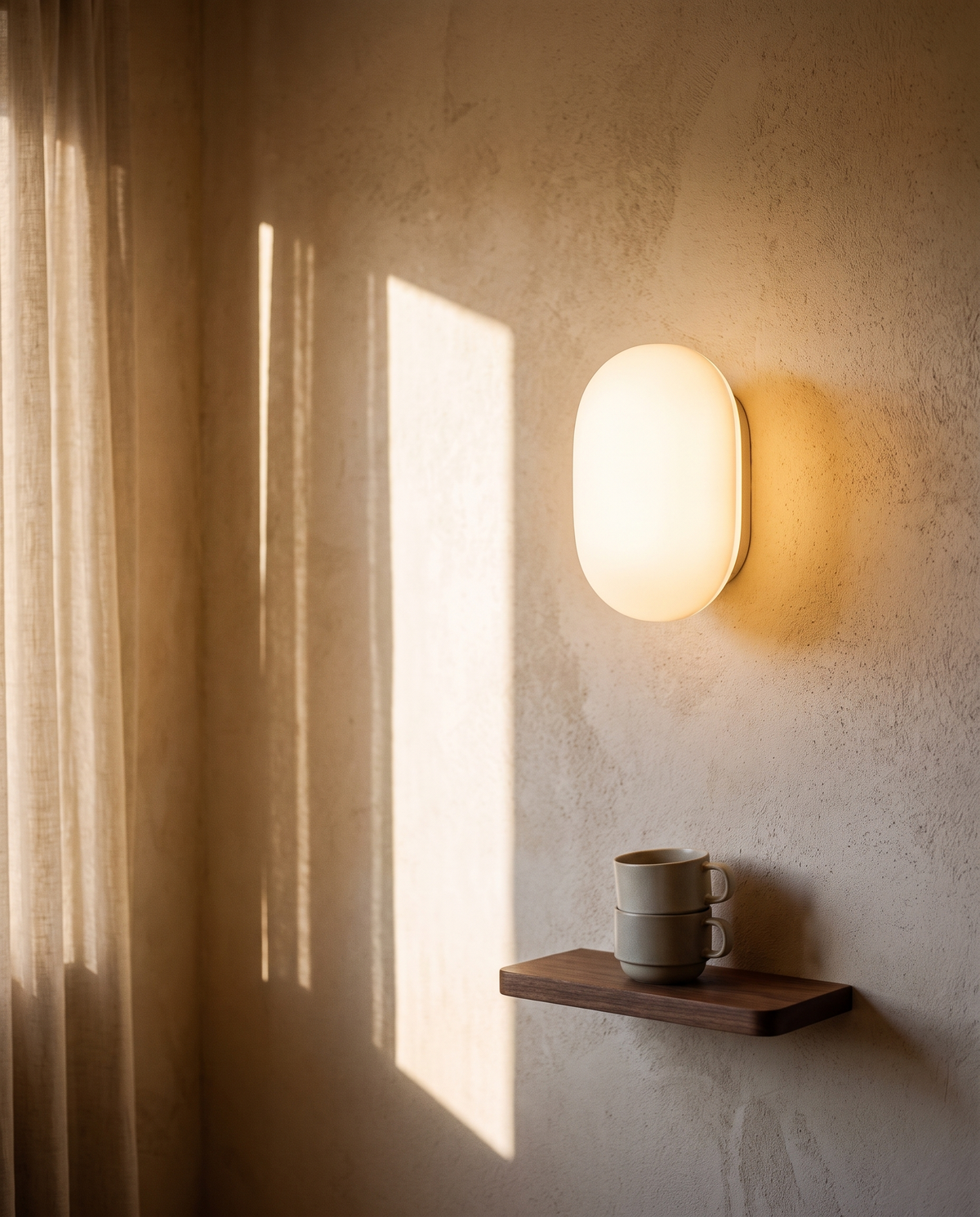 USB Rechargeable Wall Lamp – in the room