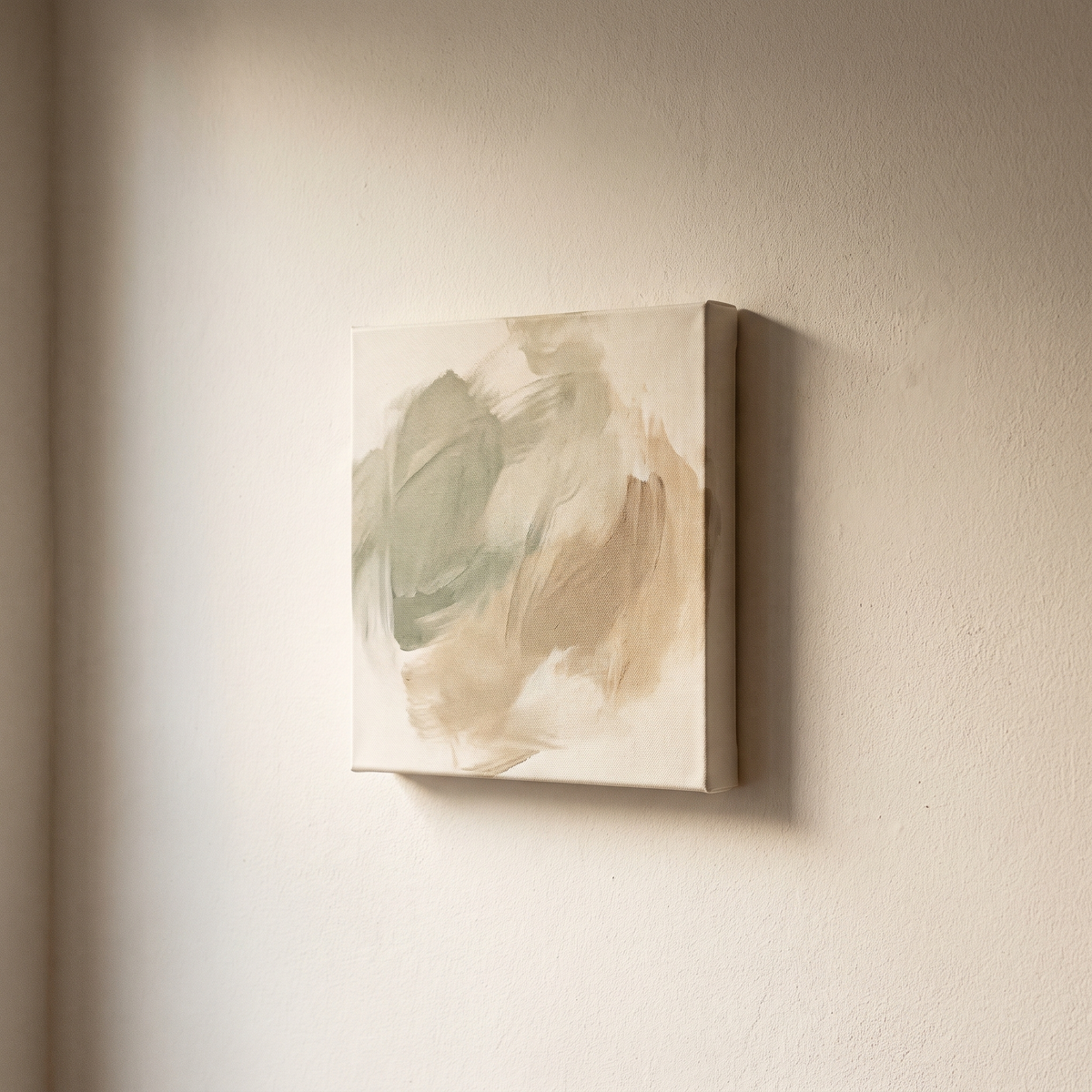 Hand-Painted Style Abstract Minimalist Canvas – studio