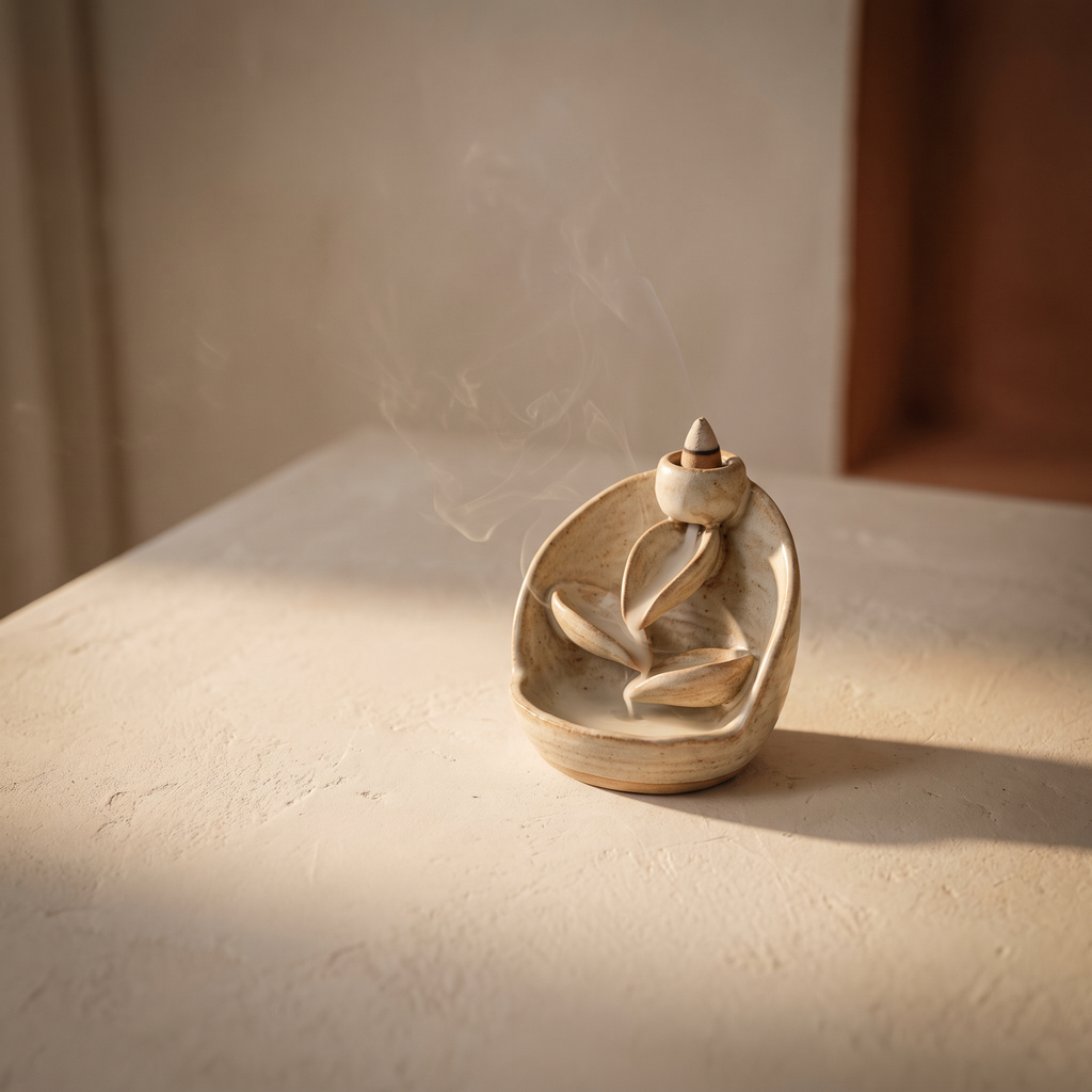 Ceramic Backflow Incense Burner – studio