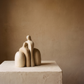 Abstract Figure Ceramic Bookends, Set of 2 – studio
