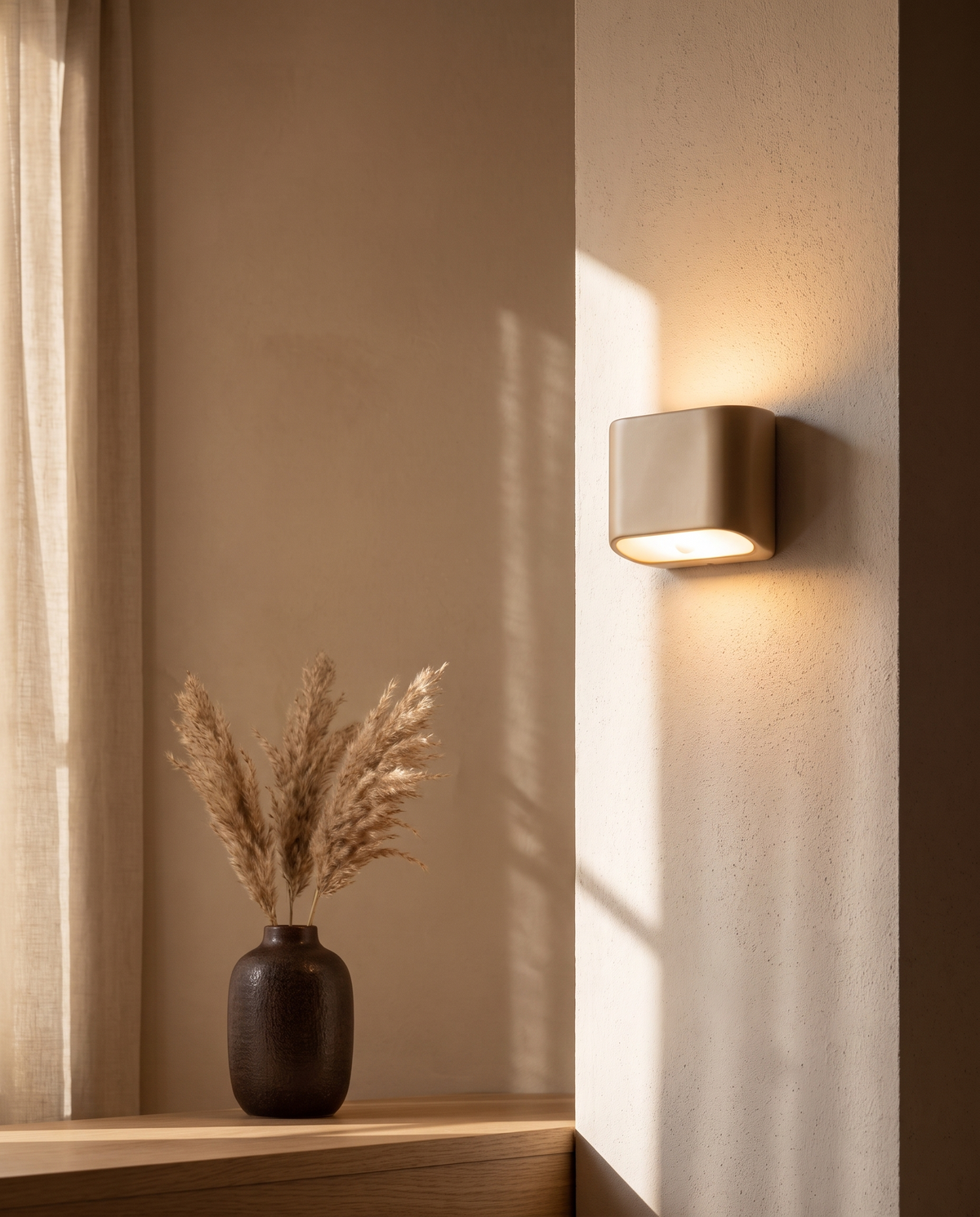 Modern Wireless Wall Lamp 10000mAh – in the room